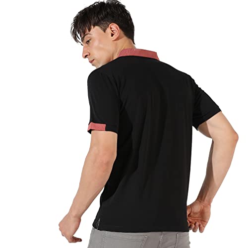 Image of Campus Sutra Men's Cotton Regular Fit T-Shirt