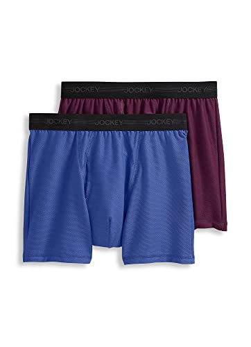 Jockey Men's Underwear Ultimate Freedom Boxer Brief - 2 Pack