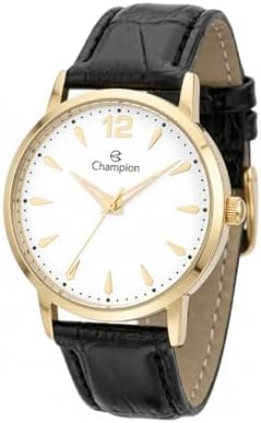 Relogio Feminino Champion Dourado Couro CH24062M