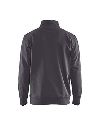 Sudadera de trabajo Blaklader 335311589699M gris y negra para protegerte en el taller talla M 2
