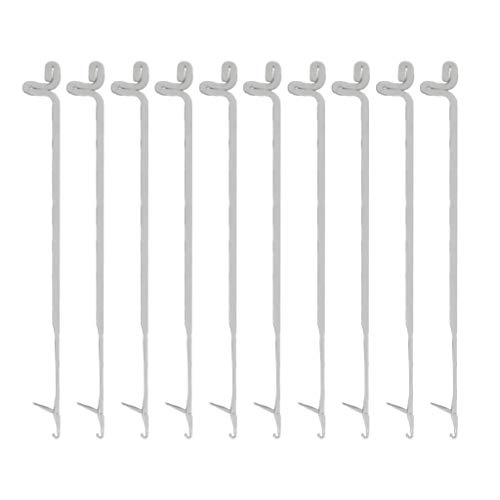 DIIOOMIEEU 10 Pieces/Long Stainless Steel Beading Easy Jewelry Making Tools Beading Pins for Beading Jewelry Making