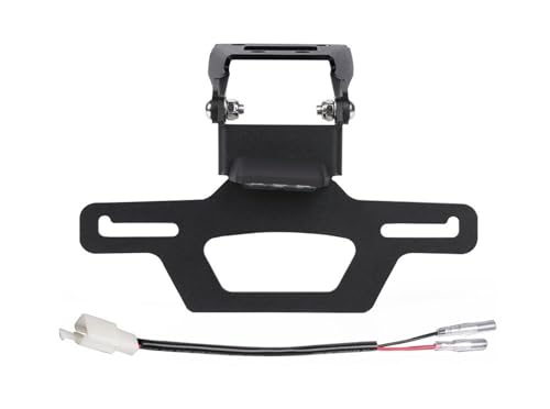 Support Plaque Moto pour Kawasaki Z500 et Ninja 500 LED Type B