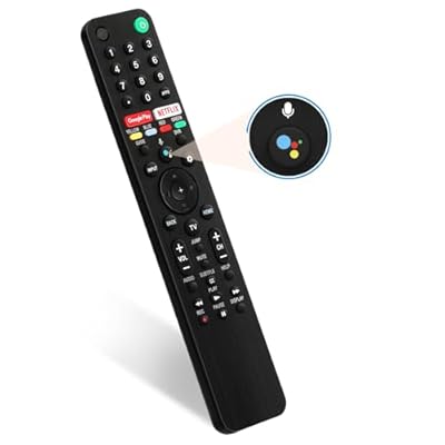 RMF-TX500U for Sony TV Remote Replacement, for All Sony Remote/Sony Bravia TV Voice Remote, RMF-TX500U for Sony Remote Control for Smart TV XBR/KD/XR Series X800H X950G A8H Etc, 1 Year Full Warranty