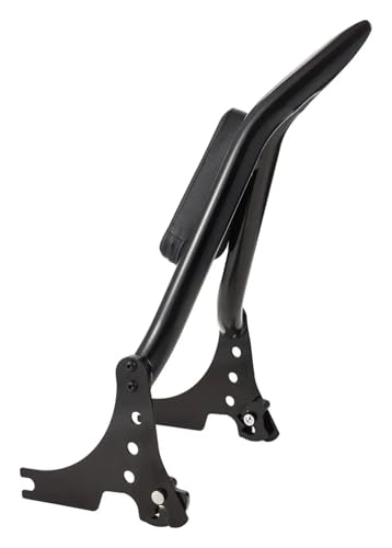 Dossier passager moto arriere 16 pouces amovible pour sissy bar Sportster