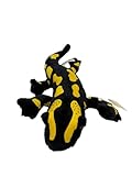 Cornelißen Feuersalamander Kuscheltier L 29 cm Schwarz Plüschtier Echse Stofftier Kinder Geschenk