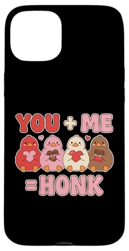 You Plus Me Equals Honk �L���[�g �K�`���E �o�����^�C�� �J���C�C����� �X�}�z�P�[�X iPhone 15 Plus �p