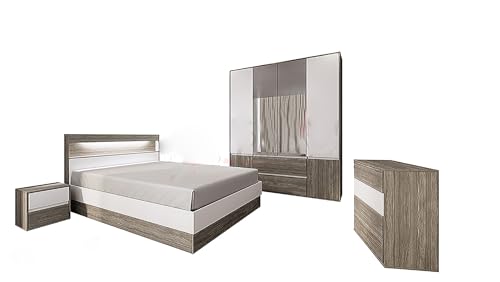 ✅ DESIGN: camera da letto matrimoniale dallo stile moderno perfetta per chi vuole rinnovare l’arredamento