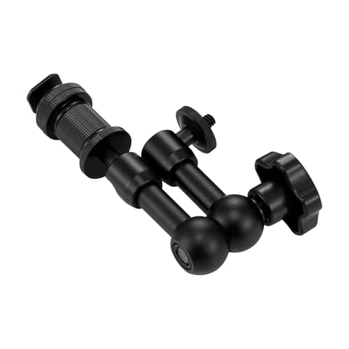 Image of 7 inch Mini Articulating Arm | Adjustable Magic Arm with 1 /4 inch Tripod Screw for DSLR Camera, LED Light, Monitor, Mic | Photography Accessories