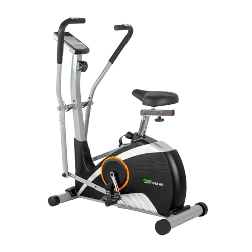 Image of Propel FitnessOne HDA 67i Dual Action Exercise Cycle /Bike with Moving Handles for Home Use | 8-Level Resistance | Adjustable Seat & Handlebar | LCD Display | 120kg Capacity | 5Kg Flywheel | Seniors & Adults