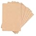 Travel Journal Set With 6 Notebook Journals for Travelers - Kraft Brown Soft Cover - A5 Size - 210 mm x 140 mm - 60 Lined Pages/ 30 Sheets