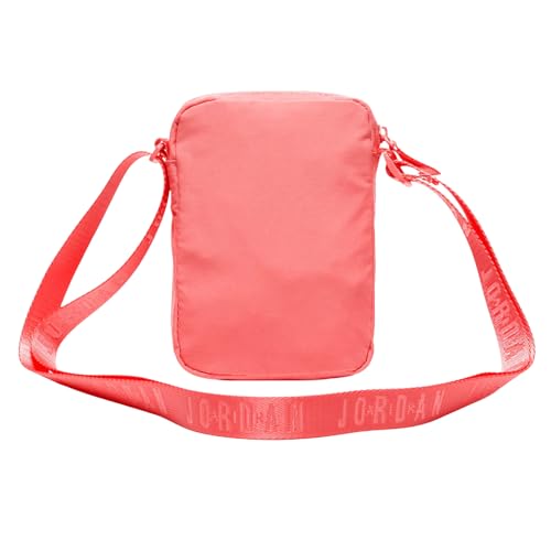 Image of Nike Air Jordan Airborne Crossbody Festival Bag - Two Zip Compartments, Jumpman Logo - Unisex Adult, One Size