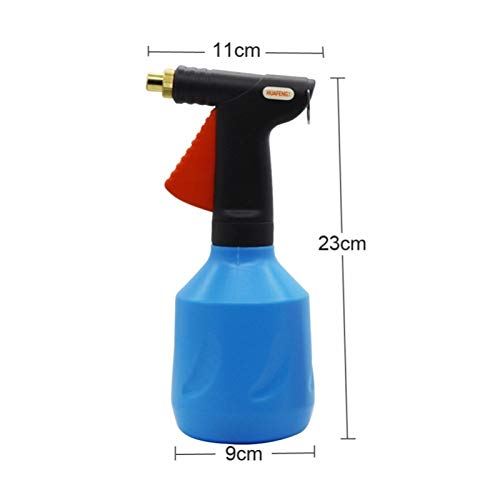 Tuinsproeier 680 ml verstelbare handdruk plastic trigger spuitkop koper spuitmonden luchtcompressie handmatige spuitfles… - Image 4