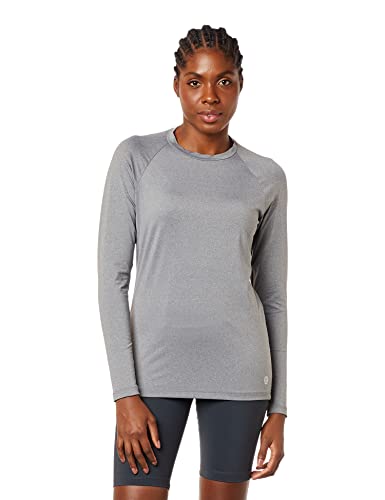 Manga Longa Térmica, Estilo do Corpo, Feminino, Mescla, GG