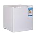 Mini Refrigerador De Tamaño Pequeño, Refrigerador Congelado Vertical Cooluli Infinity Refrigerador De Capacidad Fresca De 40L con Congelador For Oficina, Sala De Estar, Etc, Blanco