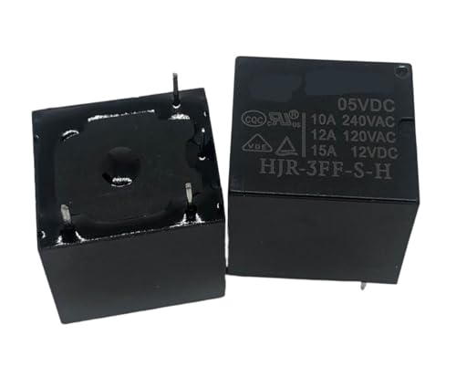 Relé de 4 pines HJR-3FF-S-H 05VDC t73 para automatización y placas electrónicas