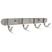 Hook Rail Rack on Wall Mounted - 11 Inch Coat Hooks, Wall Mounted Hangers with 304 Stainless Steel (Brushed Nickel)