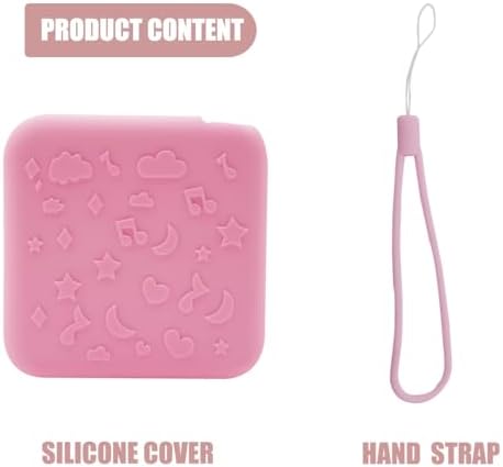 Anti-Slip Silicone Cover for YOTO Mini Audio Player, Protective Sleeve Case for Mini Player; Accessory for Kids Music Players (Case Only) (Pink) 6