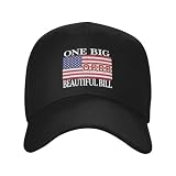 One Big Beautiful Bill Hat I Support One Big Beautiful Bill Act Hat Obbb Cap Hats for Men Wemen Black