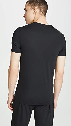 Calvin Klein Mens Calvin Klein Ultra-Soft Modal Lounge 2-Pack Short Sleeve Crewneck Undershirt #TOP2
