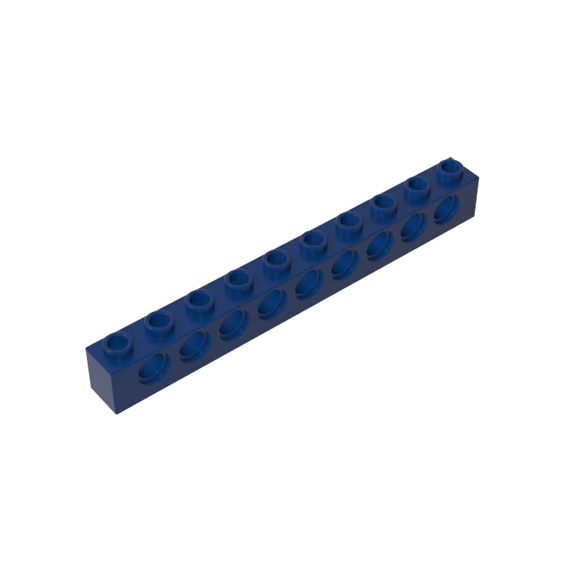 XYEIUGO 2730 Technology Brick Technic Brick 1x10 [9 Holes], 10 PCS — image 1