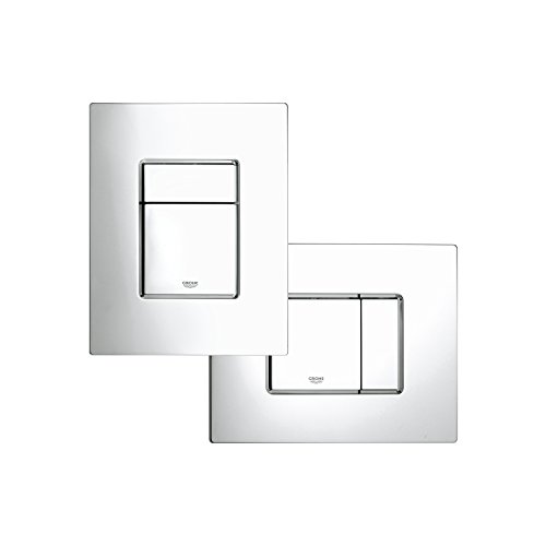 Grohe 38732000 Skate Cosmopolitan Actuation Plate, Starlight Chrome #TOP5