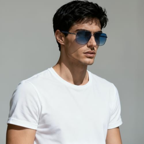 Polarized Sunglasses for Men Women Trendy UV400 Fashion SunGlasses Aviator Sunglasses for Driving Fishing3
