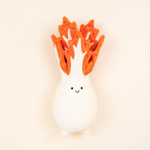 Spark Collection Korean Kimchi Plush (16 in) Official Original Design | Soft Squishy Cute Plushie Toy, Stuffed Plush Doll, Food Toy Gifts for Kids Adults, Asian Plushie, Kdrama Kpop Korean Love