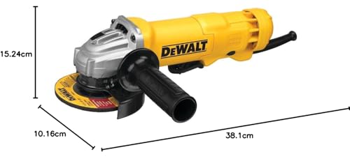 Amoladora angular DEWALT DWE402W de 4-1/2 pulgadas y 11 amperios 4