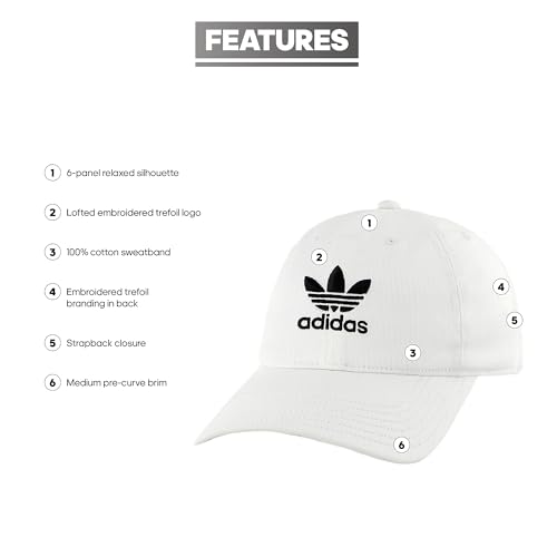 Image of Adidas Originals Mens Men's Originals Relaxed Plus Strapback