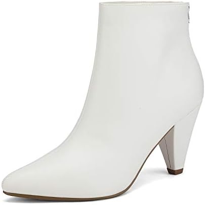 DREAM PAIRS Women's Pointed Toe Ankle Boots High Heel Booties Fas...