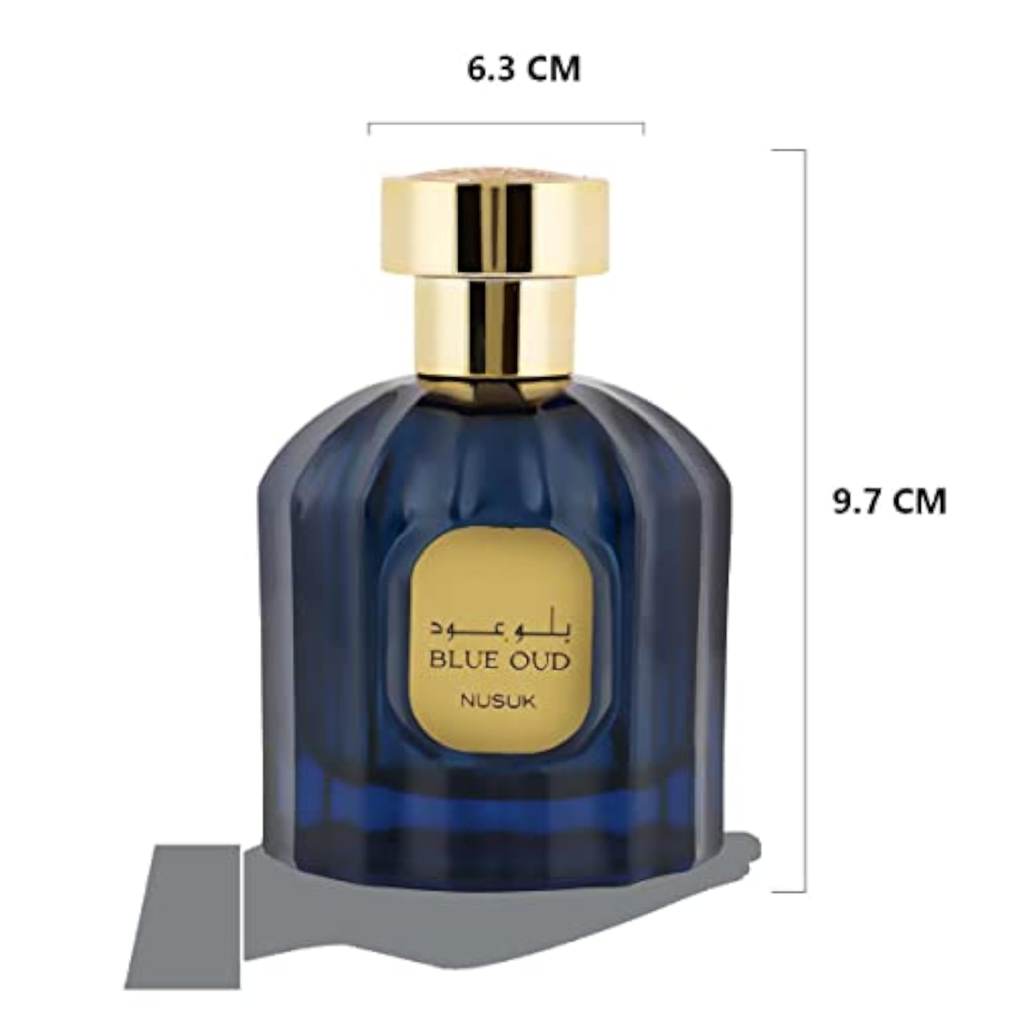 Blue Oud Long Lasting Perfume, Citrusy Fragrance