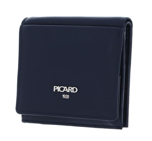 Porte-monnaie Bingo Picard bleu marine pour organiser cartes et pièces