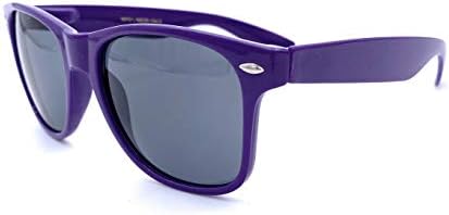 WebDeals Retro - Classic 80s Style Sunglasses Vintage Rectangle