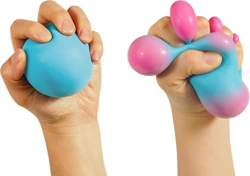 Schylling Needoh Color Change Groovy Glob! Squishy, Squeezy, Stretchy Stress Balls - Assorted Colors 3 Pack image 10