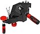 BESSEY Winkel-Türfutter-Richtzwinge WTR, Spannweite Futterstärke 8 - 30 mm Verstellweg 32 mm, Für sauber fixierte und stabilisierte Futterecken, Gewicht 1,05 Kg
