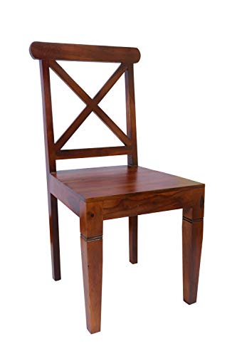 Image of Solid Sheesham Wood Study Table with 9 Drawer Storage Wooden Office Desk Workstation Computer Table with Chair for Living Room Study Room Home Office Library (Provincial Teak Finish)