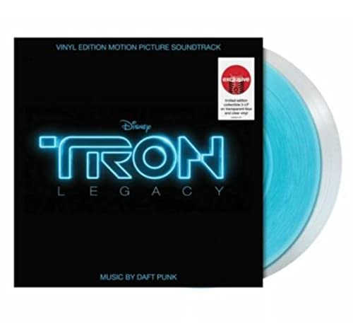 Daft Punk Tron Legacy Soundtrack Record Exclusive Blue Clear (Vinyl, January 1, 2021) Thumbnail