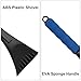 lasuroa 3pcs Car Ice Scrapers, Windshield Ice Scraper Ice Remover Accessories Windshield Window Frost Scratch Snow Remover Tool for Winter