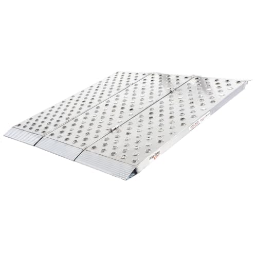 Black Widow 5' x 5' Motorcycle Trailer Ramp, 3,000 lb, Big Boy EZ Rizer™