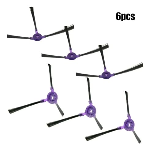 Cepillos laterales compatibles con Samsung Powerbot-E VR05R5050WK repuestos kit 6x 4