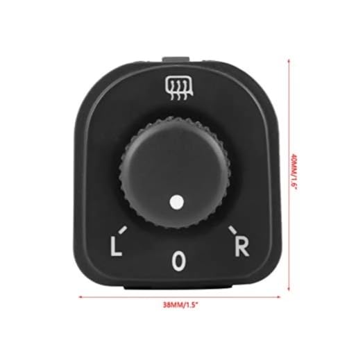 Commande de rétroviseur cassée sur Golf 5 Passat ? Changez pour le 1K0959565H - 5