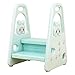 XYW Step Sgabello - bracciolo per Bambini a Doppio Strato Antiscivolo Sgabello da Arrampicata Step Sgabello Sgabello WC Lavaggio WC Scala mobili per la Sicurezza Domestica (Color : #3)
