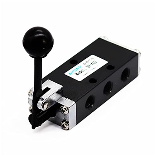Válvula manual neumática SH-402A que elimina errores de olvido gracias al retorno automático 5