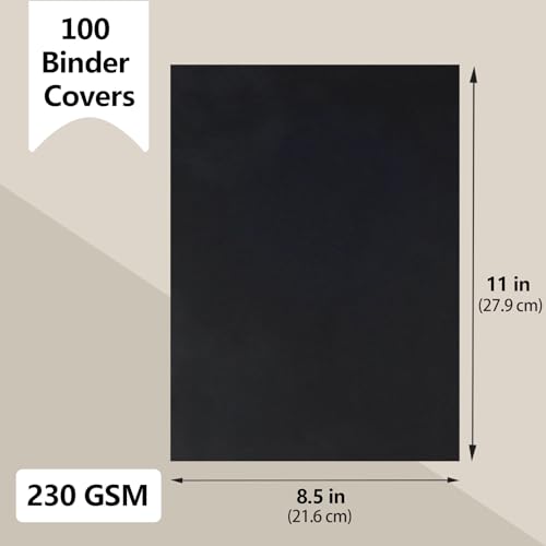 Couverture de reliure grain cuir Rayson noire pour protéger vos rapports