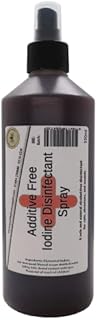 Iodine Disinfectant Spray 550ml - All Natural Additive Free - For Human and Animal Use
