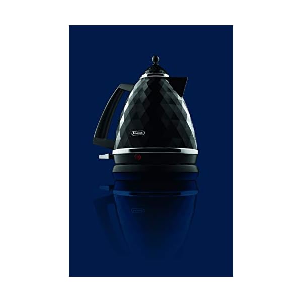De'Longhi Brillante KBJ 2001.BK - Tetera elÃ©ctrica, 2000 W, 1.7 L, plÃ¡stico, negro - Imagen 6