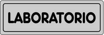 Etichetta Adesiva 150X50 "Laboratorio"