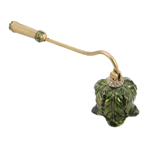 SWOOMEY Klassisk Ljussläckare Med Långt Skaft, Vintage Eldsläckare, Metallveke I Klockdesign För Värmeljussläckare