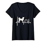 Photo Gallery donna jindo dog heartbeat ecg my dogs are my cardio pet lovers maglietta con collo a v Photo Gallery donna jindo dog heartbeat ecg my dogs are my cardio pet lovers maglietta con collo a v