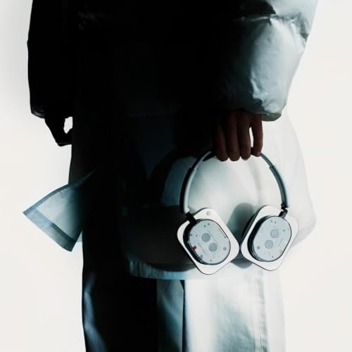 Nothing Headphone (1) Wireless Over Ear Headphones with Active Noise Cancelling, Up to 80 Hours of Battery Life, Hi-Res, Spatial Audio, Water Resistance - White